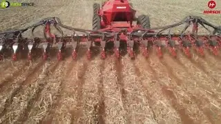 Hoe plant 'n Horsch Planter in Mieliestoppels?
