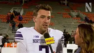 Football - Northwestern at Illinois Postgame Interview: QB Ben Bryant