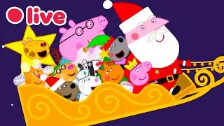🔴 IN DIRETTA Peppa Pig 🎄 Episodi di Natale! ❄️ Divertimento d&rsquo;Inverno | Peppa Pig Italiano
