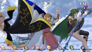 Smash Ultimate - Vs Team Black Battle (Only Blast and Screen KO) #12