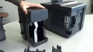 FARGO HDP6600 How to convert a single sided printer into dual sided