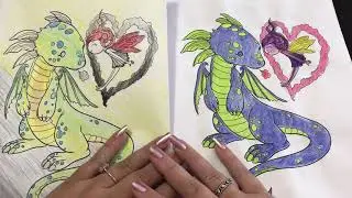 Finished Coloring Pages - October 2018