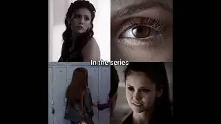 Elena Gilbert in the series vs books 🖤 #tvd #10kviews #viral #tvduedit #elenagilbert #elenaedit