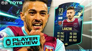 ОБЗОР ИГРОКА TOTS MOMENTS LANZINI | 93 ОБЗОР TOTS MOMENTS LANZINI | FIFA 21 Ultimate Team