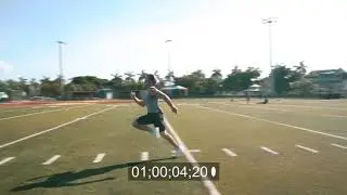 Chad Allen University of Miami WR routes & 40yd Dash