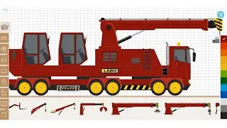 Labo Construction Truck | Cargo Duty Magnetic Crane
