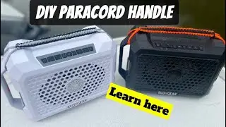 EcoXgear Defender paracord handle DIY tutorial