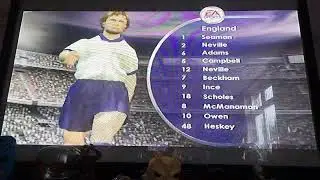 FIFA 2001 England World Cup mode #4 #PS2 Fifa2001