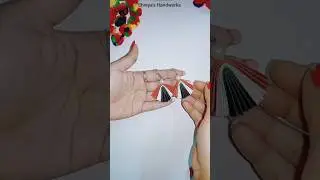 DIY Earring For Independence day #diy #shorts