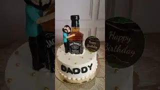 #madybakehouz #cakedecoration #cakeforhusband #jackdanielsbonded
