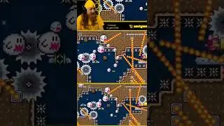 Crazy Viewer Level In Super Mario Maker Live #gaming  #nintendo  #supermario  #skill