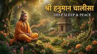 Peaceful Hanuman Chalisa (5 Times) | हनुमान चालीसा Prayer | Made for meditation, peace and healing