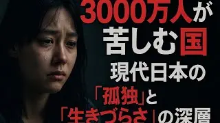 「3000万人が苦しむ国」─ 現代日本の「孤独」と「生きづらさ」の深層