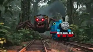 Thomas Train vs Choo Choo Charles | South Africa Jungle Horror Train Attack