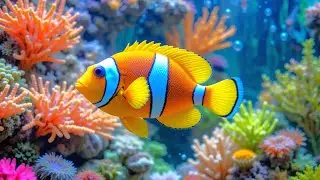 Soothing Underwater Paradise 8K &ndash; Beautiful Marine Life for Sleep, Focus & Calm