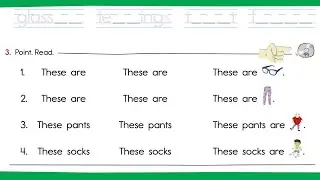 99.  Think Read Write 3 - Unit 5 THESE Rebus Chant - by ELF Learning