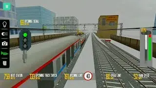 Train Run In Fog | Indian Train Simulator |