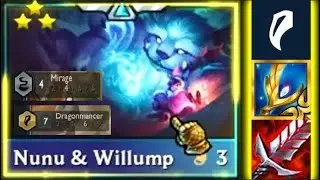 Nunu 3 Star ⭐️⭐️⭐️ ft 7 Dragonmancer Tft Set 7.5 Revival