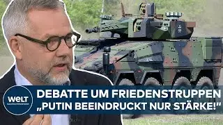 FRIEDENSTRUPPEN: „Jetzt den Turbo einlegen, um uns selber wehrhafter zu machen“