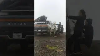 Rivian R1T Camping in Tillamook, Oregon #oregoncamping #dispersedcamping #rivianr1t