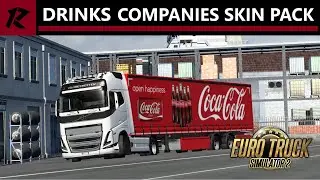 Drinks Companies Skin Pack ETS 2