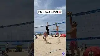 PERFECT Spot by AVP Pro🏐🎯 #beachvolleyball #avp #volleyball