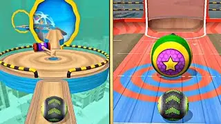🔴🥎💛Portal Run Vs Goal ball Going Balls Gameplay #1