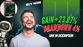 98.8% Win Rate! 🚀 GBPUSD Robot EA MT4 | Low Drawdown Forex EA