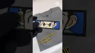 Iron patch bordir solusi males bordir langsung di kaos 👍🏻👍🏻