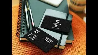 How TO Make Creative  Business Card - Photoshop Tutorial