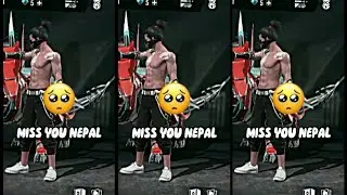 MISS YOU NEPAL 🥲 || FF EDIT XML PRESET LINK IN DESCRIPTION⚠️#freefire #tntapas #trending