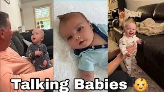 Cutest Baby Talking Videos You’ll Ever Watch 🥰#adorablebaby #talkingbaby #trendingvideo #funnybaby 