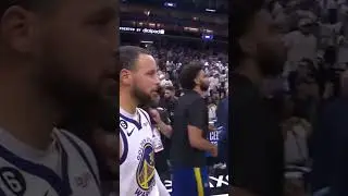 Terence Davis gave props to Steph Curry after the game 🤝