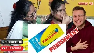 EATING CHALLENGE. FEVIQUICK PUNISHMENT.😄😃😂🤣