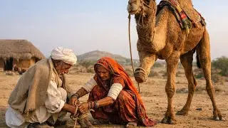 One Leg Tied Camel Journey | Jungle Reality of Thar Life
