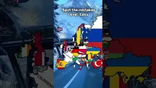 Spot the mistakes #geography #mapper #map #mapping #europe #enfemapping #mapchart #worldmappingworld