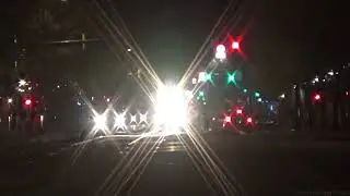 BNSF 676 Santa Fe Warbonnet leads the DENLAU thru Fort Collins - Mint RS3L!