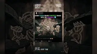 ITACHI GRABS KABUTO'S SNAKE WITH HIS SUSANOO 🥶
