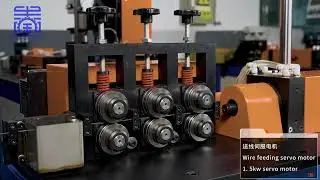 99.2% Accuracy? Break Production Records with This Flying Shear Trick 🔧 #wirestraighteningmachine