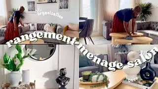 Viens ranger et Décorer avec moi | Mon Nouveau Aspirateur ULTENIC U20 | Déco Salon | Salon Tour