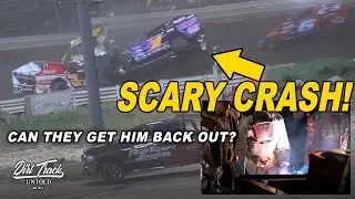 NASTY CRASH! Our Race Car Gets Destroyed! Can They Weld It Back Together To Finish The Race!?
