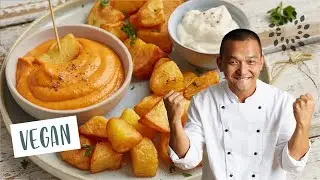 Eine typische spanische Beilage 🥔 | Patatas Bravas