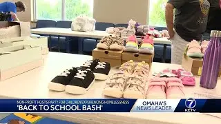 Lydia House gives kids experiencing homelessness brand-new tennis shoes, socks, backpacks and more