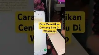 Cara Mematikan Centang Biru Di Whatsapp #shorts