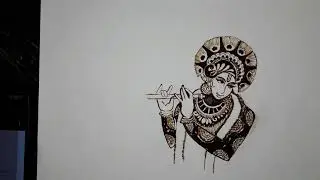 time leps video krishna ji mehndi design