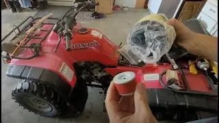 ALL the parts!  Honda ATV: lights, switches, solenloid, more.