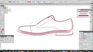 Footwear Design in Illustrator- part 1 sketching