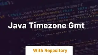 java timezone gmt