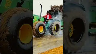 John Deere Tractor Full Power 💪💪💯 | Tochan king Power 💪💪💪💯 #johndeere #johndeeretractor #tochanking