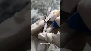 🤩😍slate pencil satisfying cleaning asmr #whiteslatepencil #slate #slatepencilcleaning #slateasmr #yt